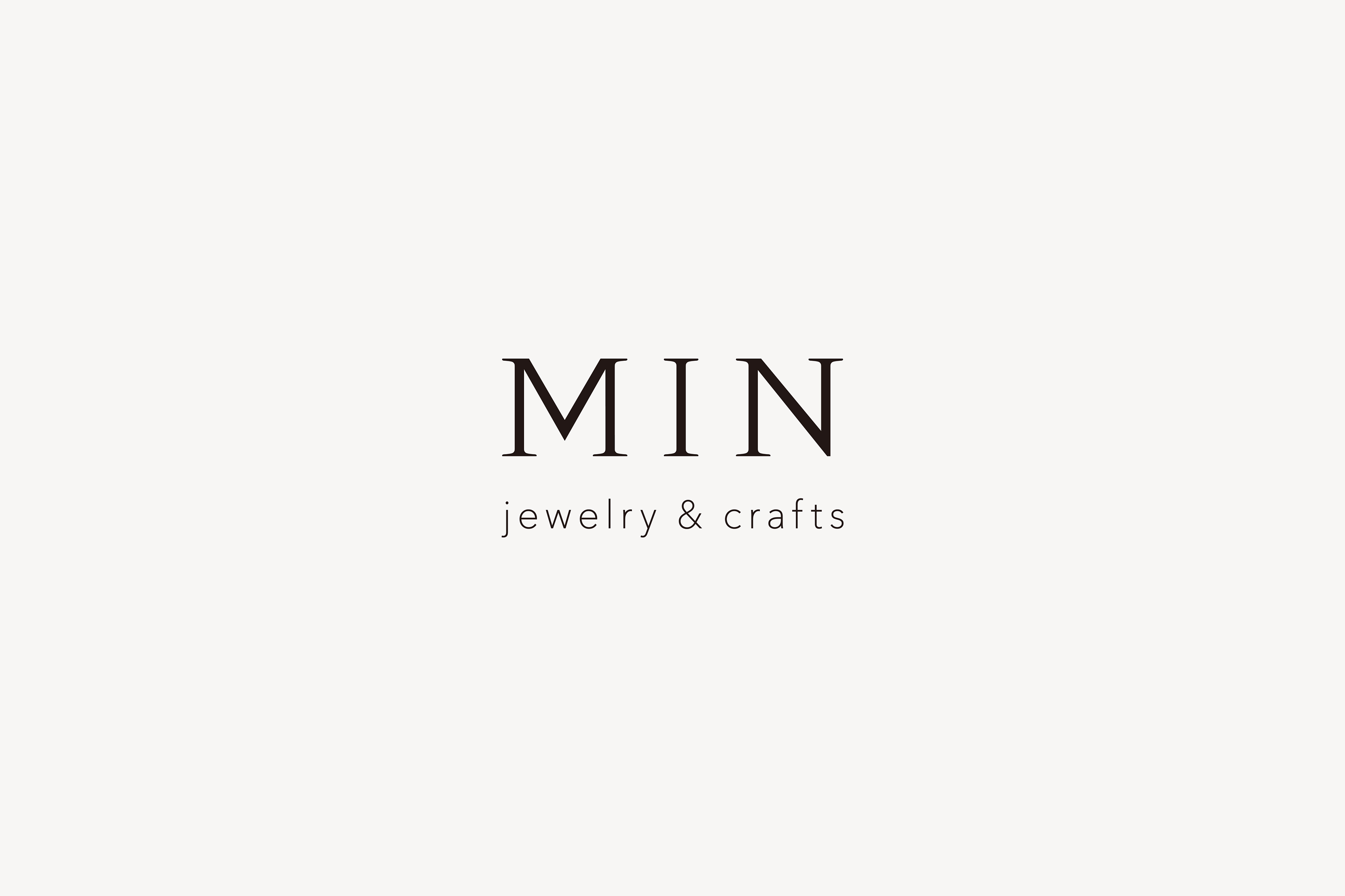 MIN jewelry & crafts _ LOGO , DM