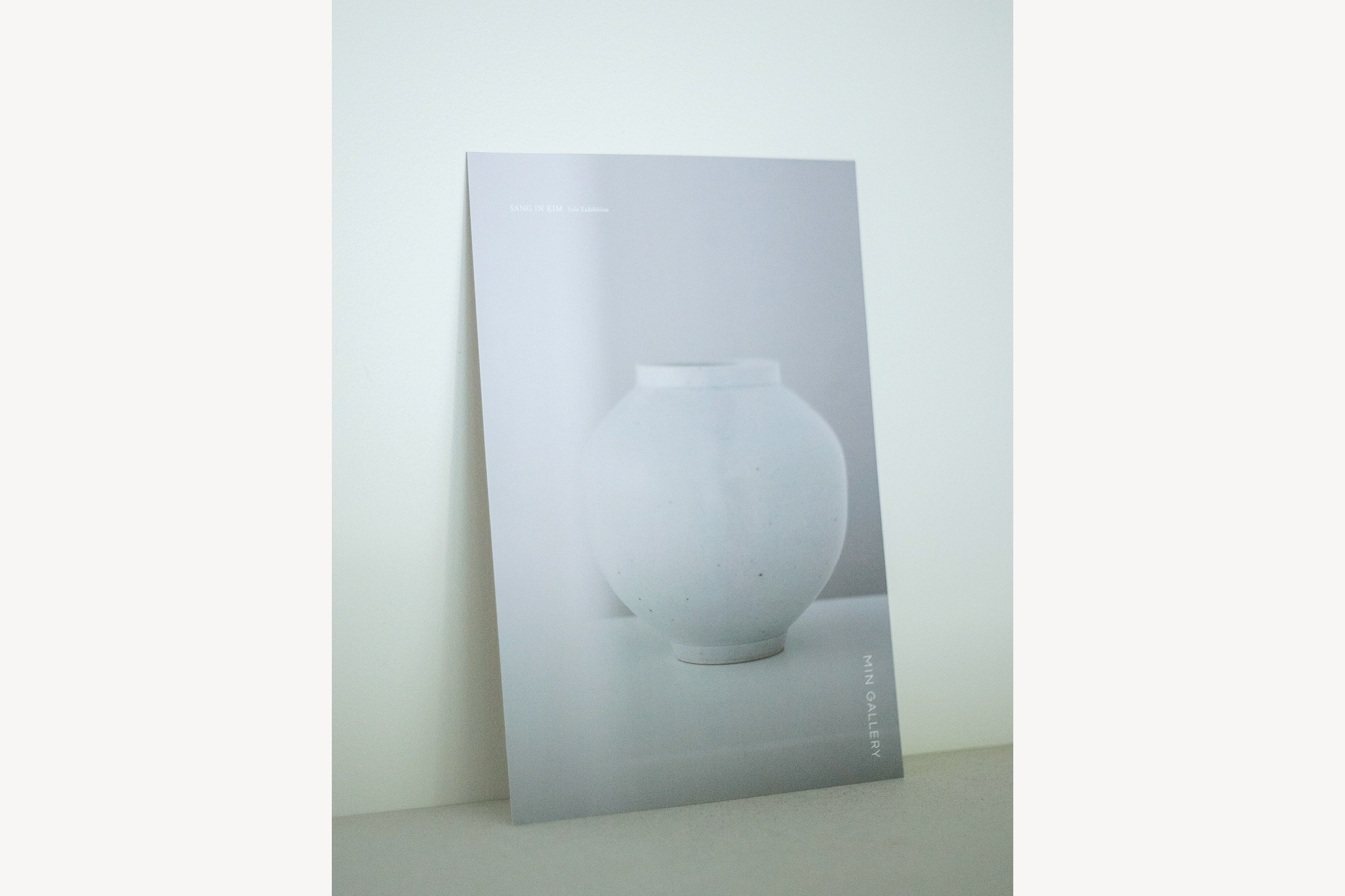 MIN GALLERY _ SANG IN KIM solo Exhibition 설백 - ソルベク - _ GRAPHIC , PHOTO DIRECTION